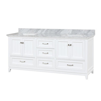 Ensemble de meuble-lavabo double 72 po Lily