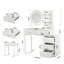 Remiyah Dressing Table with Mirror