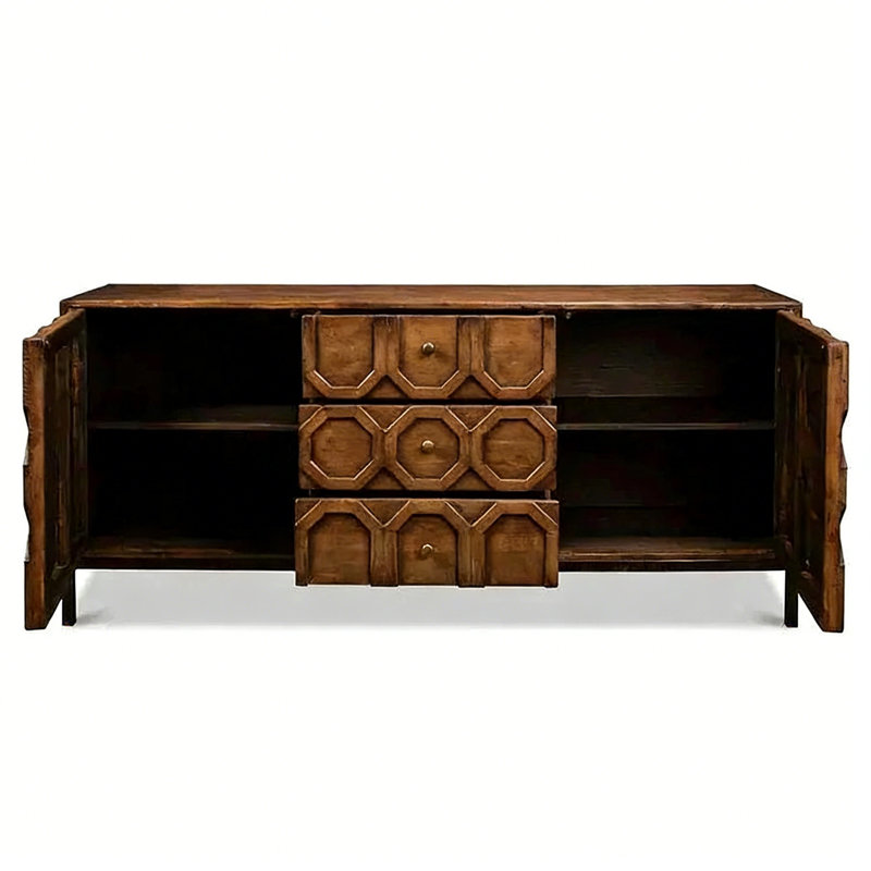 Buffet pratique de style rétro