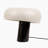 Kingpin 10" Modern LED Table Lamp With Marble Base