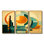 Ensemble de décorations murales rétro moderne pleine lune City II - Mid-Century