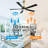Leresa 60'' Ceiling Fan with LED Lights-458441613