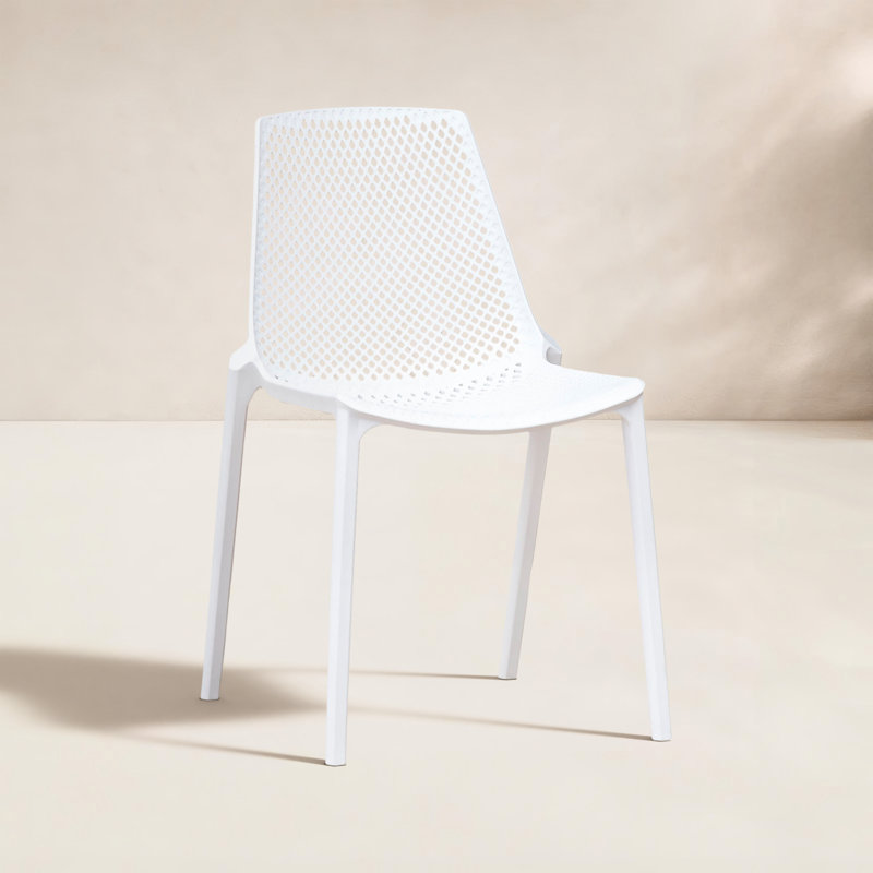 Chaise de patio Rafael, Blanc