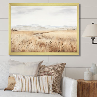 Prairie Peacefulness Meadows I sur toile