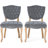 Richard Tufted Upholstered Parsons Chair-514172004