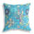 Bleu / turquoise floral