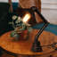 Lampe de table en cuivre 15,4 po Lumia