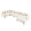 Canapé modulaire surdimensionné surdimensionné en nuage, canapé modulaire convertible, accoudoirs très larges avec méridienne, tissu velours côtelé de qualité supérieure, conception ergonomique, assemblage facile, pour le salon-1360894267