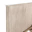 Lit plateforme en bois d'acacia Mira, beige, simple