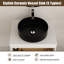 Ensemble de meuble-lavabo simple mural 24 "avec lavabo rond en céramique-130119957