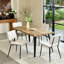 Chaises de salle à manger rembourrées Christiène pour la salle à manger ou le café du restaurant-397856172-397856174
