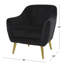Chaise d'appoint en polyester-2038283319