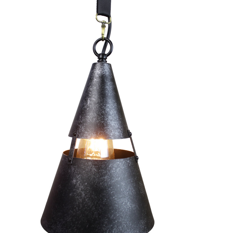 Renata 1 - Light Black Single Pendant
