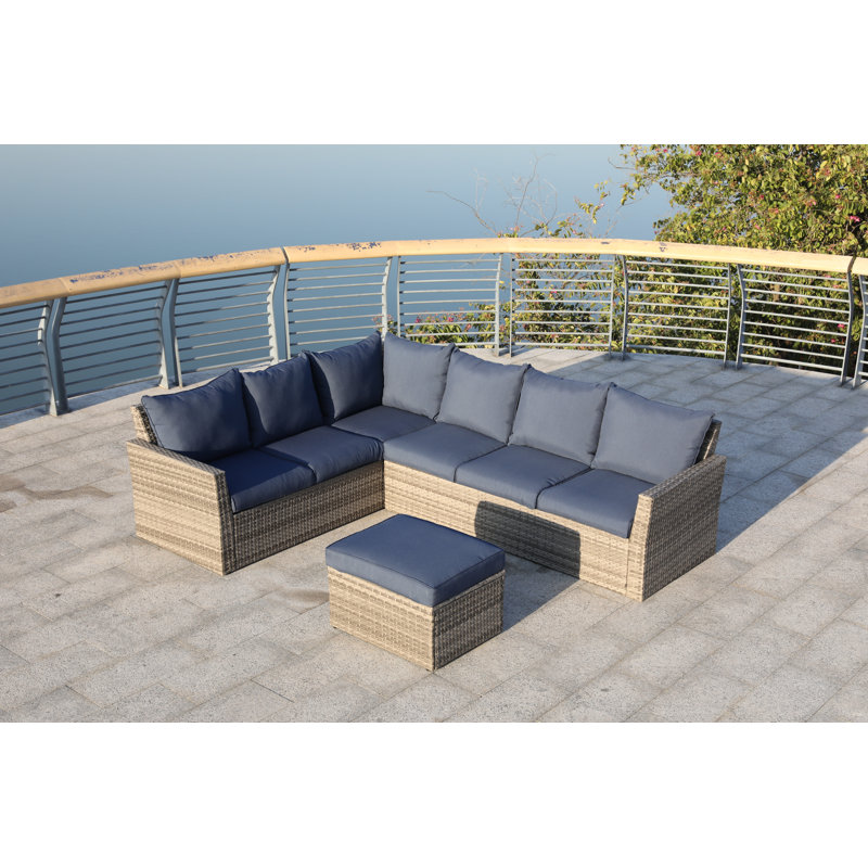 Ensemble de conversation modulaire avec coussins 2 pièces Arpelar