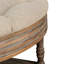 Table basse ronde avec repose-pieds-546053374