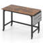 1 bureau d'ordinateur de bureau en métal