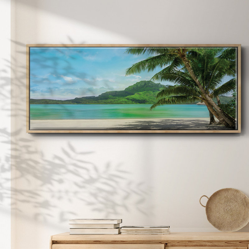 Comment s'y rendre - Toile encadrée_41225WC, Naturel, H 24 po x l 60 po x P 1,5 po
