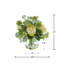 Faux Floral with Protea, Allium and Eucalyptus