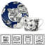Tasse à thé en porcelaine Daleen