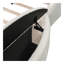 Lit plateforme tapissier en velours avec tête de lit à oreilles, 1 grand tiroir et 2 tabourets de rangement latéraux (beige)-1277911676