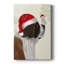 Christmas St Bernard and Fluffy Owl - galerie sur mesure-507969583