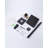 Single Handle Square 1 -Spray Shower Faucet 1.8 GPM With 15 In. Shower Arm And Pressure Balance-104650789