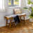 12" x 12" Solid Wood Interlocking Deck Tile-112843026