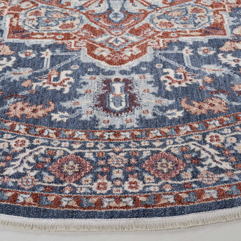 Lauren Ralph Lauren Performance Oriental Rug, Round 6'7"