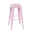 Tabouret de bar de 76 cm (30 pouces) de hauteur comptoir, ensemble de 4 tabourets de bar en métal sans dossier, non empilables, démontables et faciles à assembler, conception peu encombrante pour îlot de cuisine/bar/café/salle à manger (chaise seulement)-1751247330-1751247356-1751247357-1751247358