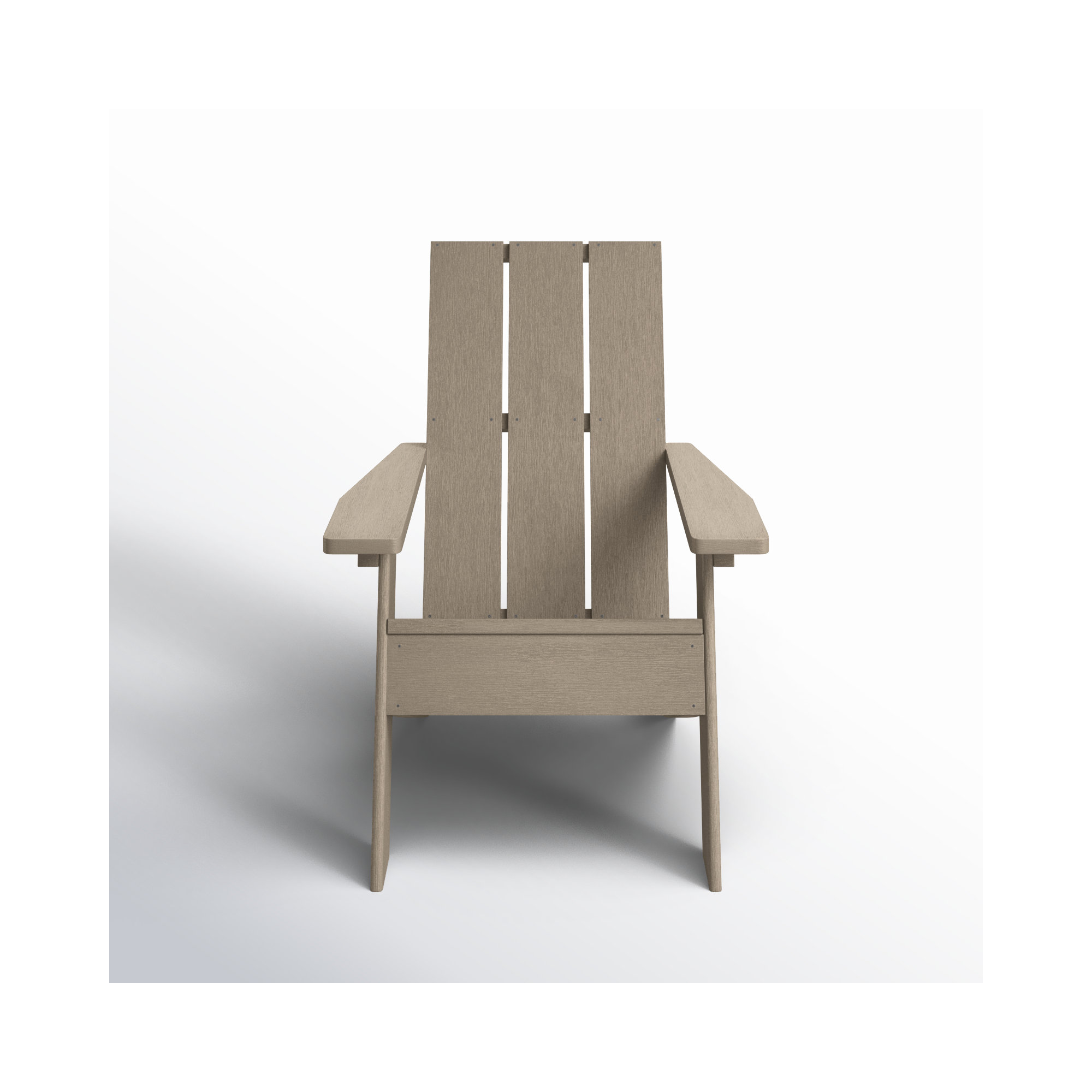 Byrnes Outdoor Adirondack Chair, Woodland Brown