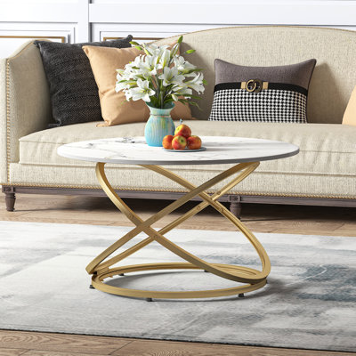 Reepham Modern Design Marble Coffee Table for Living Room