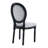 Mid Century Dining Table Set, Rectangular Dining Table With Solid Wood Legs And Upholstered King Louis Back Dining Chairs For Kitchen/Dining Room-1566106125-1566106127-1566106124