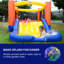 Toboggan aquatique avec piscine JumpOrange
