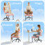 Cloud-style Cross-leg Swivel Chair With Adjustable Height Yoga Kneeling Chair With Lumbar Support For Office-1726939715
