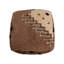 New Zealand Wool Tufted Pouf with Geometric Design
