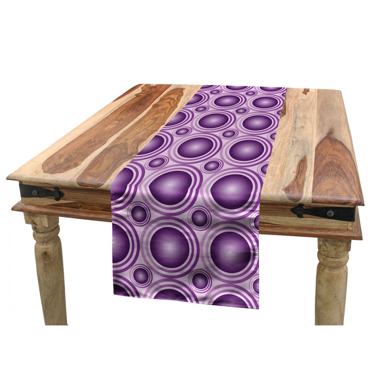Geometric Table Runner, 120" x 16"