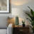 Randolph Green Ceramic & Ivory / Cream Shade Table Lamp, 25.78'' H X 14.8'' W X 14.72'' D