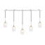Luminaire suspendu pour îlot de cuisine 5 lumières Shults-1030079597-1028672047