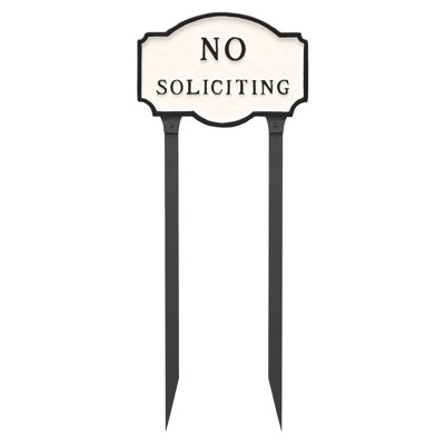 Weather Resistant Metal Garden Sign