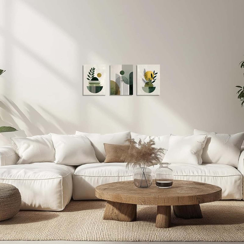3 Piece Wrapped Canvas Wall Art