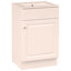 Meuble-lavabo de 20 po avec lavabo, meuble-lavabo avec tablette de porte et tablette réglable