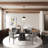ACME Hollis Dining Table, Engineered Stone Finish