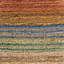Tapis rouge / orange / vert en laine touffeté à la main Brushstroke-10713549