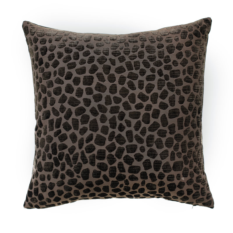 Square Pillow Cover & Insert, Espresso