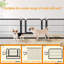 Pet Pen with 2 Doors & Automatic Locks-1831667594