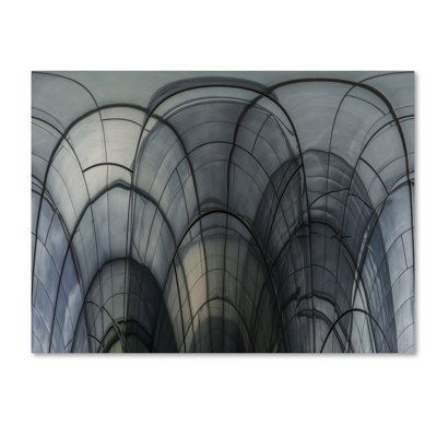 Art mural sur toile tendue - Luc Vangindertael, art mural cathédrale d'araignée pour salon, chambre à coucher ou bureau - 24 x 32