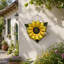 Décoration murale tournesols en fer-892828562