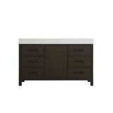 54 inch Single Bathroom Vanity_Traditional_VF60654