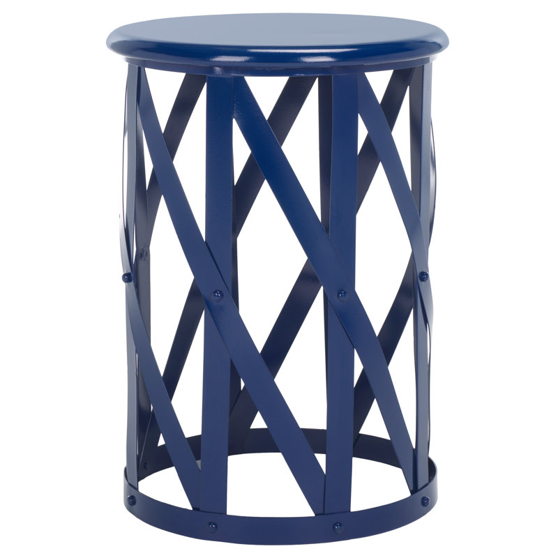 Tabouret d'appoint Cymble, Bleu marine