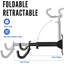 bike Wall Mount Hanger - Adjustable Horizontal Bicycle Storage Rack for Garage and Home